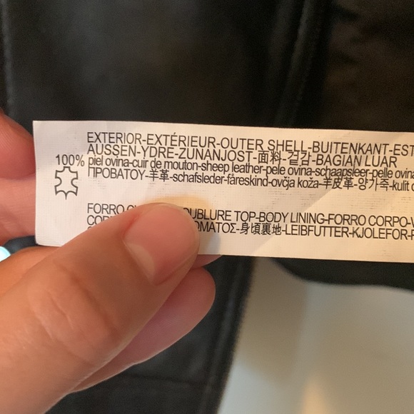 Zara TRF Leather Jacket - Picture 7 of 8